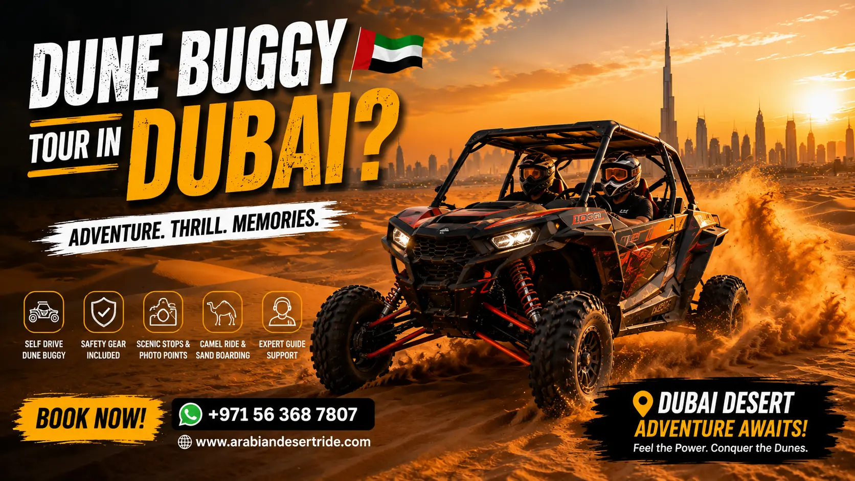 Dune Buggy Tours in Dubai 